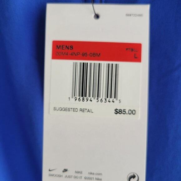 NWT Nike Los Angeles Rams On Field Short Sleeve Windbreaker Size L - Picture 8 of 15